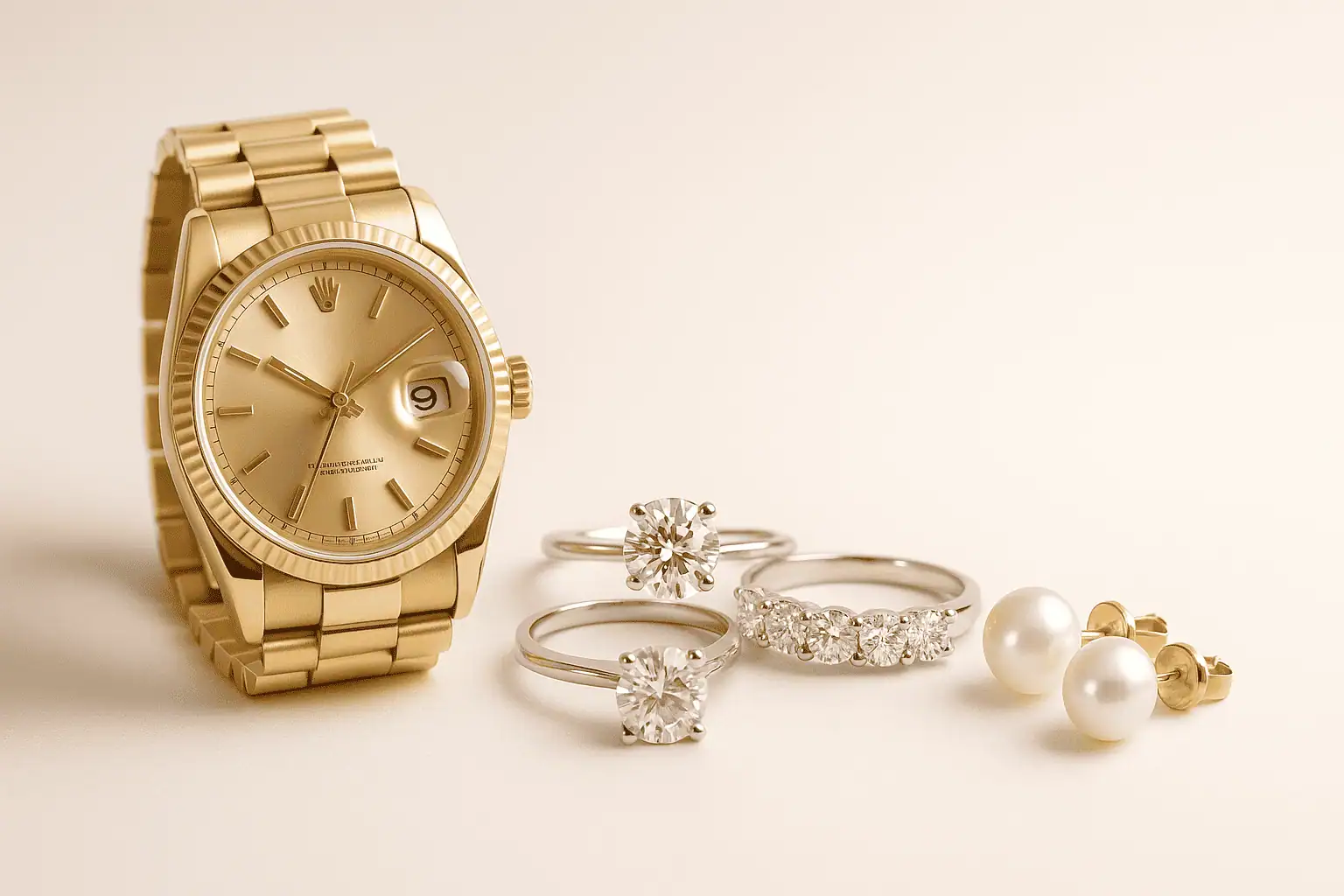 Uhren und Brillantschmuck